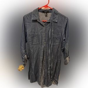 Forever 21 Jean Dress with or without waist tie